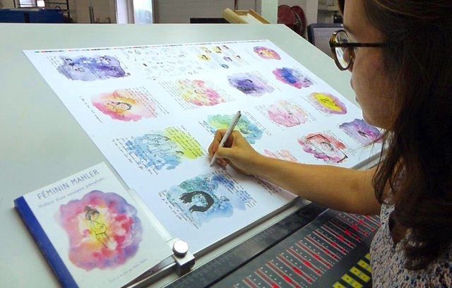 « Histoire d’une naissance prématurée » Impression d’un roman graphique et autobiographique Guebwiller 1