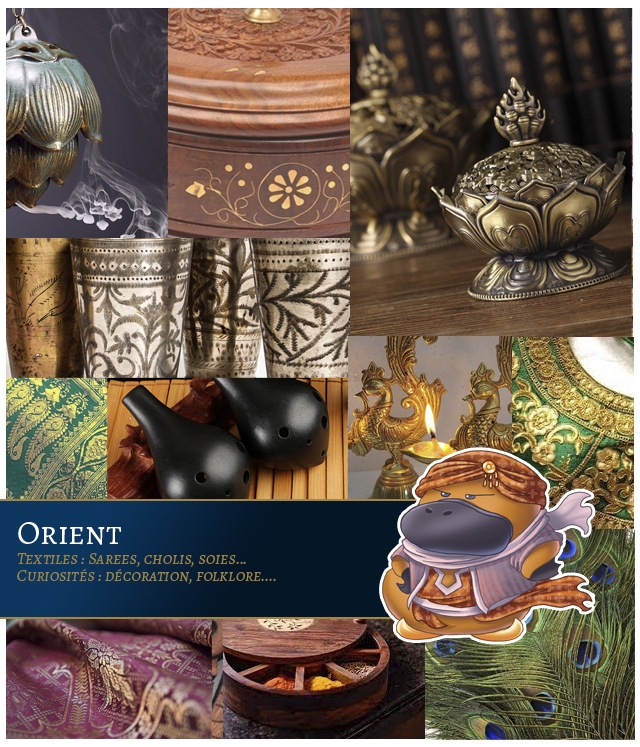 ORIENT TExTILES SAREEs CHOLIS, SOIES. CURIOSITES: DECORATION, FOLKLORE