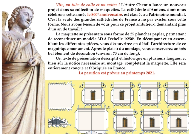 La cathédrale d'Amiens en maquette ! - Ulule