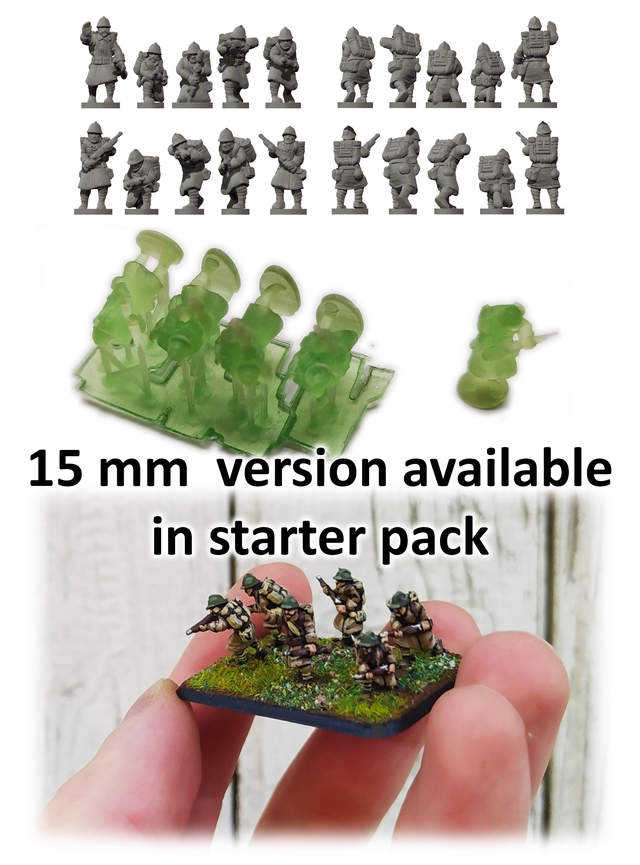 Figurines 28mm France 1940 Wargames Atlantic - Grappe D'accessoires En Plastique Pour Wargame Historique