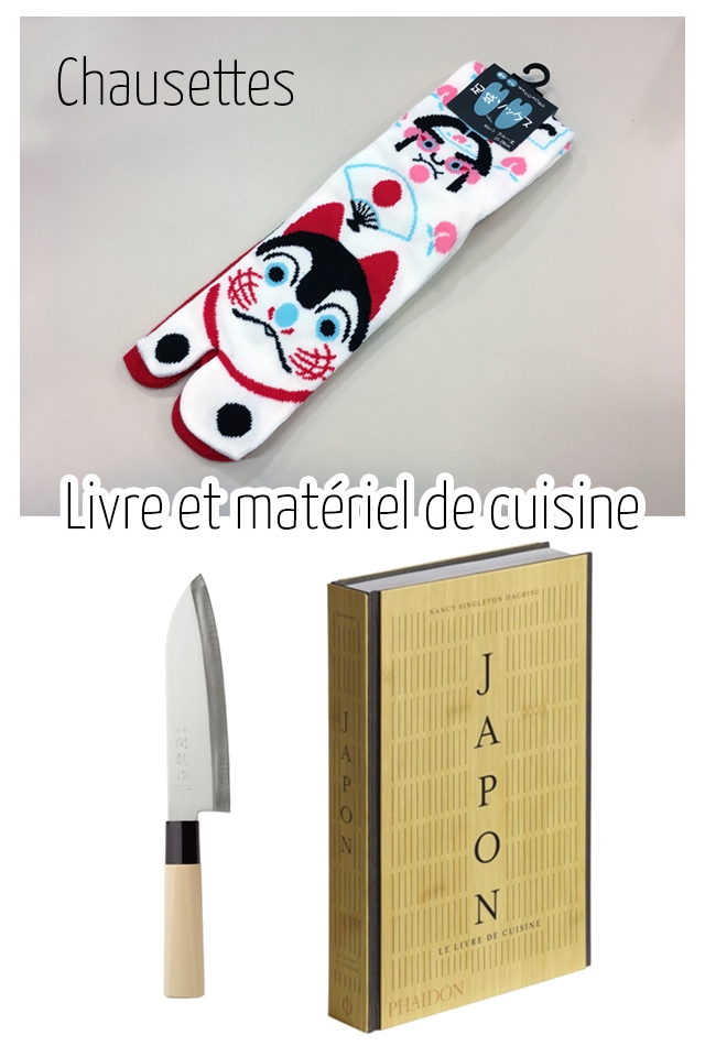 Chausettes Livre et materie J A P N