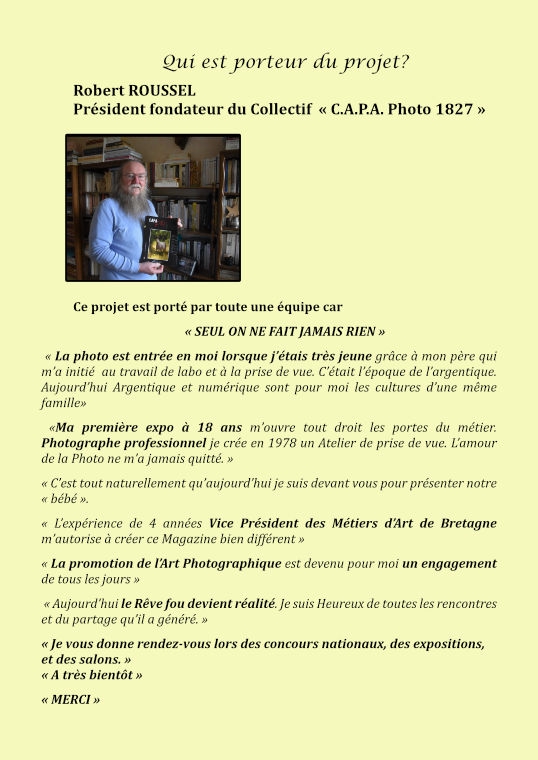 Capa Photo Magazine Ulule