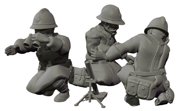 France ! Figurines 28mm WWII - 3D wargame - Ulule