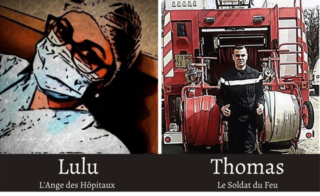 Lulu Thomas L'Ange des Hopitaux Le Soldat du Feu