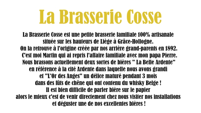 Brasserie Cosse la renaissance ! Ulule