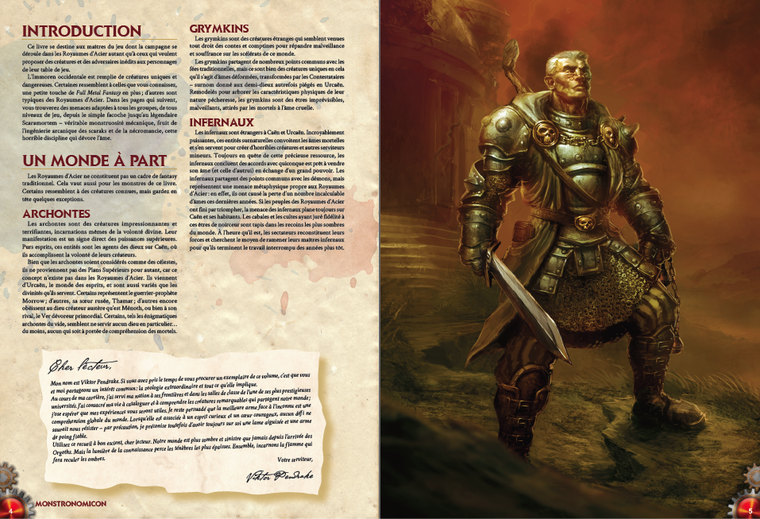 Iron Kingdoms le jeu de rôle Full Metal Fantasy