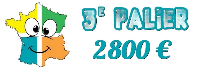 3e palier : 2800 €