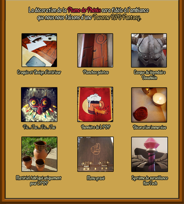 La Plume de PhénixTaverne Heroic Fantasy à Paris