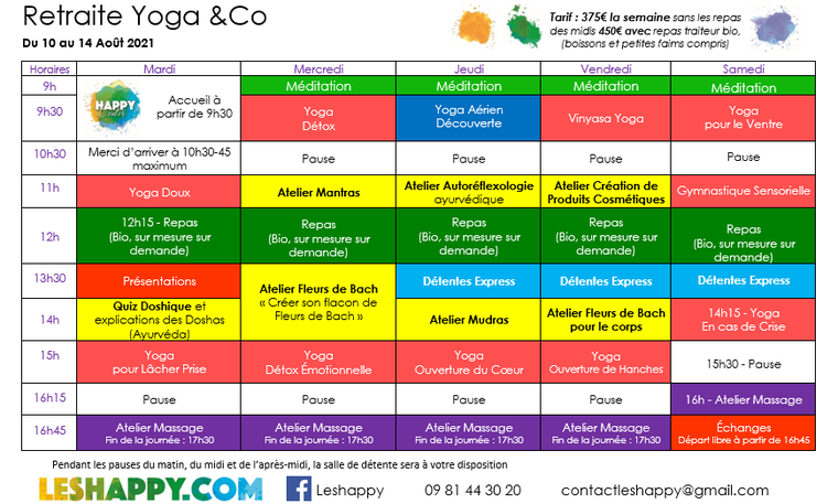 Programme France 3 Dimanche 11 Avril 2021 Programme Yoga & Fleurs de Bach - Ulule