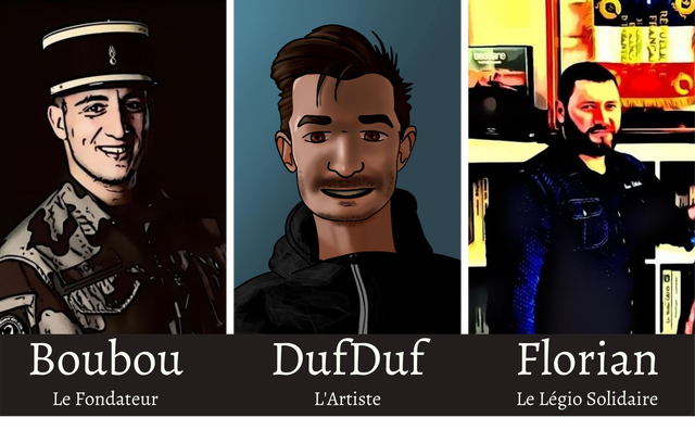 Boubou DufDuf Florian Le Fondateur L'Artiste Le Legio Solidaire