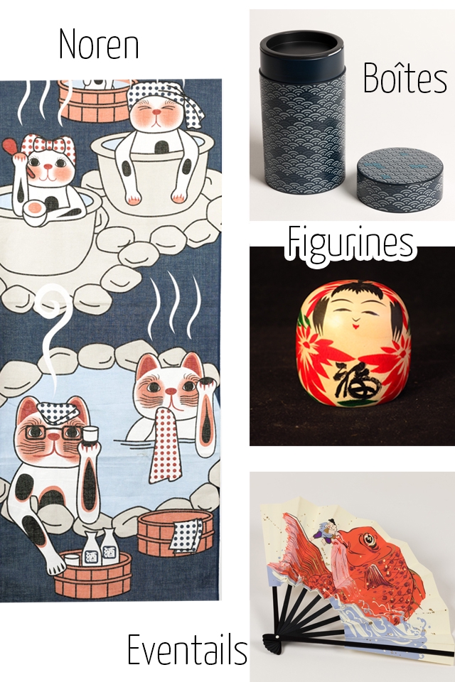 Noren Boites Figurines Eventails