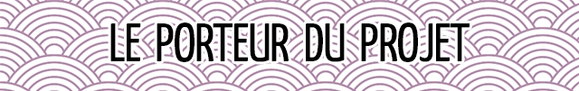 LE PORTEUR DU PROJET