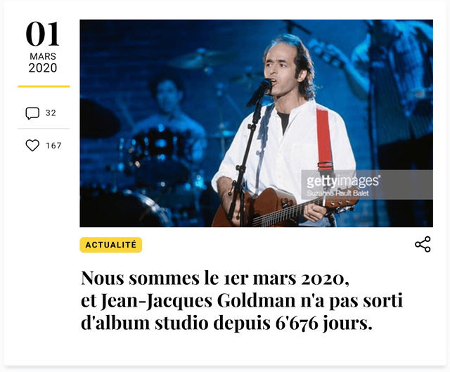 ALBUM LIVRE SUR JEAN JACQUES GOLDMAN