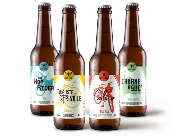 THE ROUE HOP RIDER AUGUSTE PA RIVILLE WEE HEAVY PALE ALE RED ALE