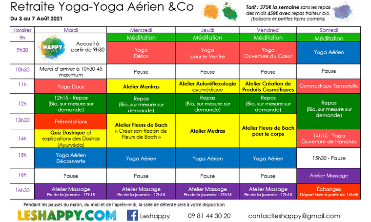 Programme France 3 Dimanche 11 Avril 2021 Programme Yoga & Fleurs de Bach - Ulule