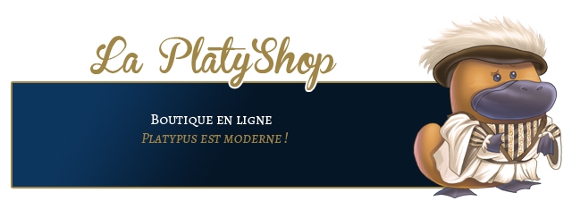 La Platy'Shop 9 BOUTIQUE EN LIGNE PLATYPUS EST MODERNE
